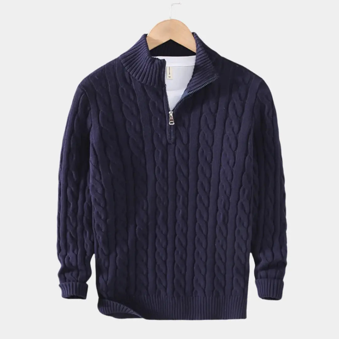 Heren Trui met Halve Rits Modern 5