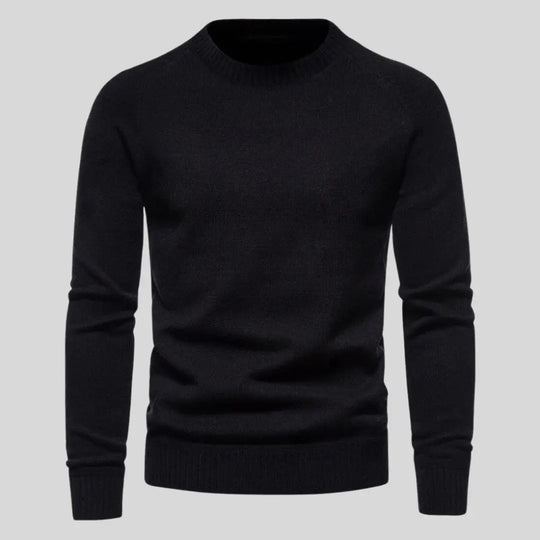 Heren Trui van Lyocell met Minimalistisch Design 0