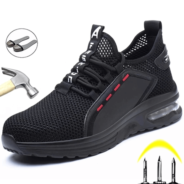 Heren Veiligheidsschoenen met Stalen Neus en Antislip Design 7