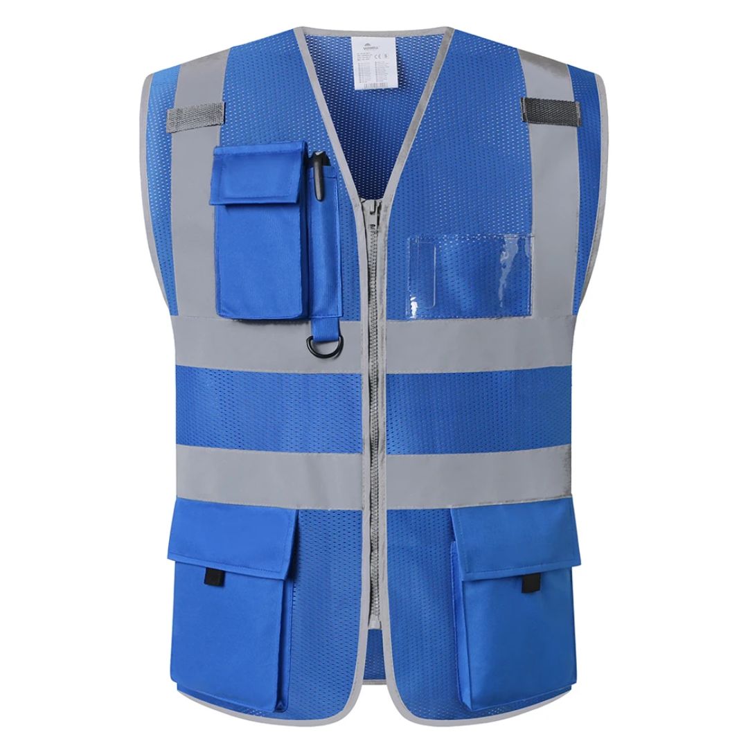 Heren Veiligheidsvest Reflecterend met Hoge Zichtbaarheid 2