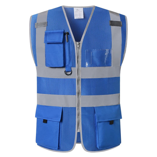 Heren Veiligheidsvest Reflecterend met Hoge Zichtbaarheid 2