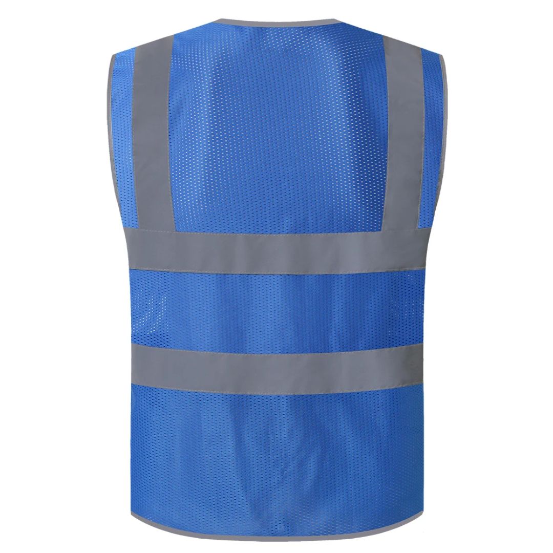 Heren Veiligheidsvest Reflecterend met Hoge Zichtbaarheid 4