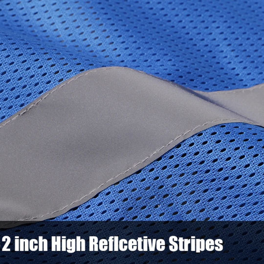 Heren Veiligheidsvest Reflecterend met Hoge Zichtbaarheid 6