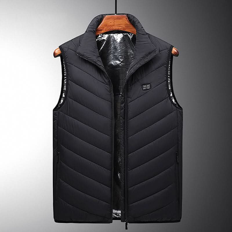 Heren Verwarmd Vest met 13 Verwarmingszones Modern Design 7