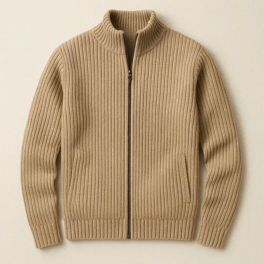 Heren Vest Met Rits Casual Stijl 2