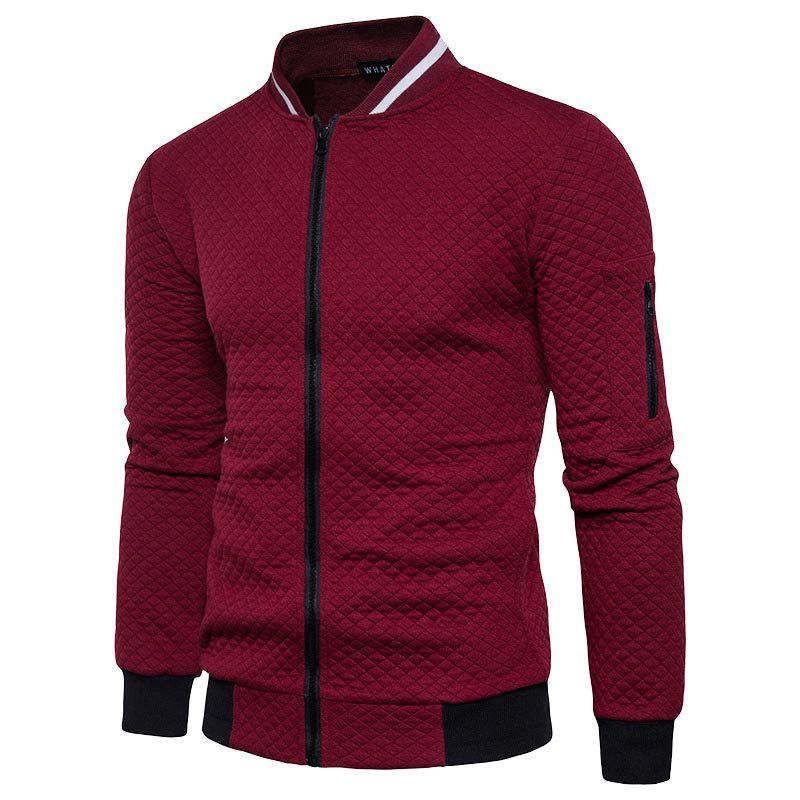 Heren Vest Met Rits Ruitpatroon Casual 6