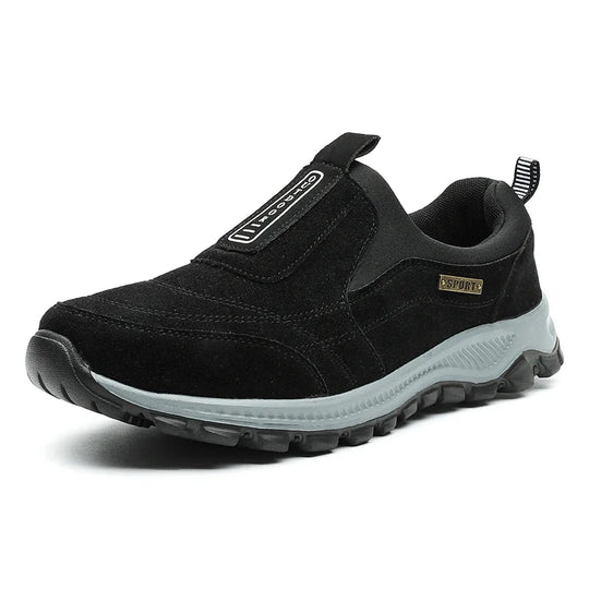 Heren Wandelschoenen Casual Suède Ademend Slip-On Antislip 7