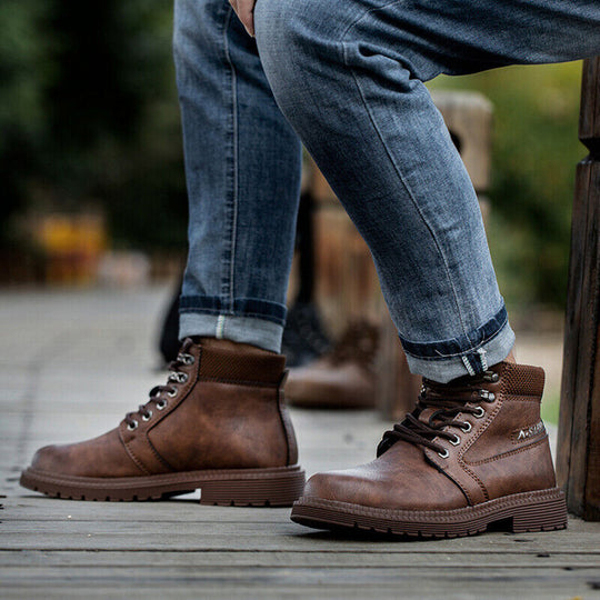 Heren Waterdichte Laarzen voor Avontuurlijke Dagen 4