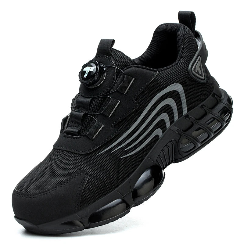 Heren Werkschoenen S3 Met Roterende Knop voor Comfort en Bescherming 6