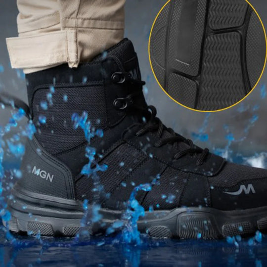 Heren Werkschoenen S3 Tactisch met Stalen Teen en Niet-Slipzool 2