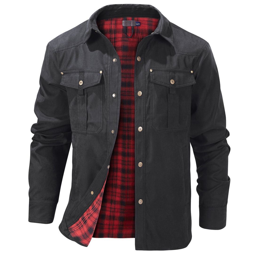 Heren Winterjas Isolerend Polyester Voor Outdoor Gebruik 0