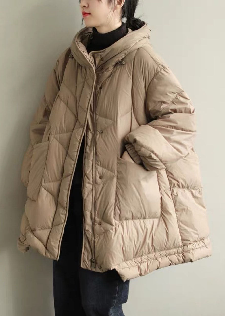 Heren Winterjas Met Capuchon Moderne Snit 1