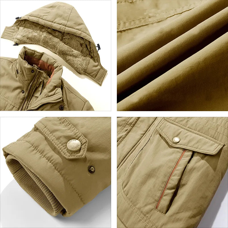 Heren Winterjas Tactisch Waterdicht 5