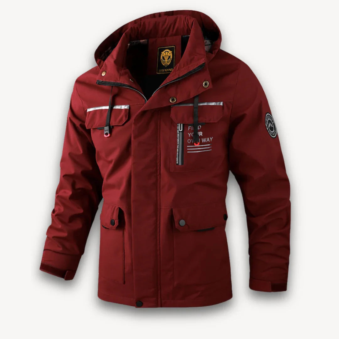 Heren Winterjas met Capuchon en Waterafstotende Afwerking 3