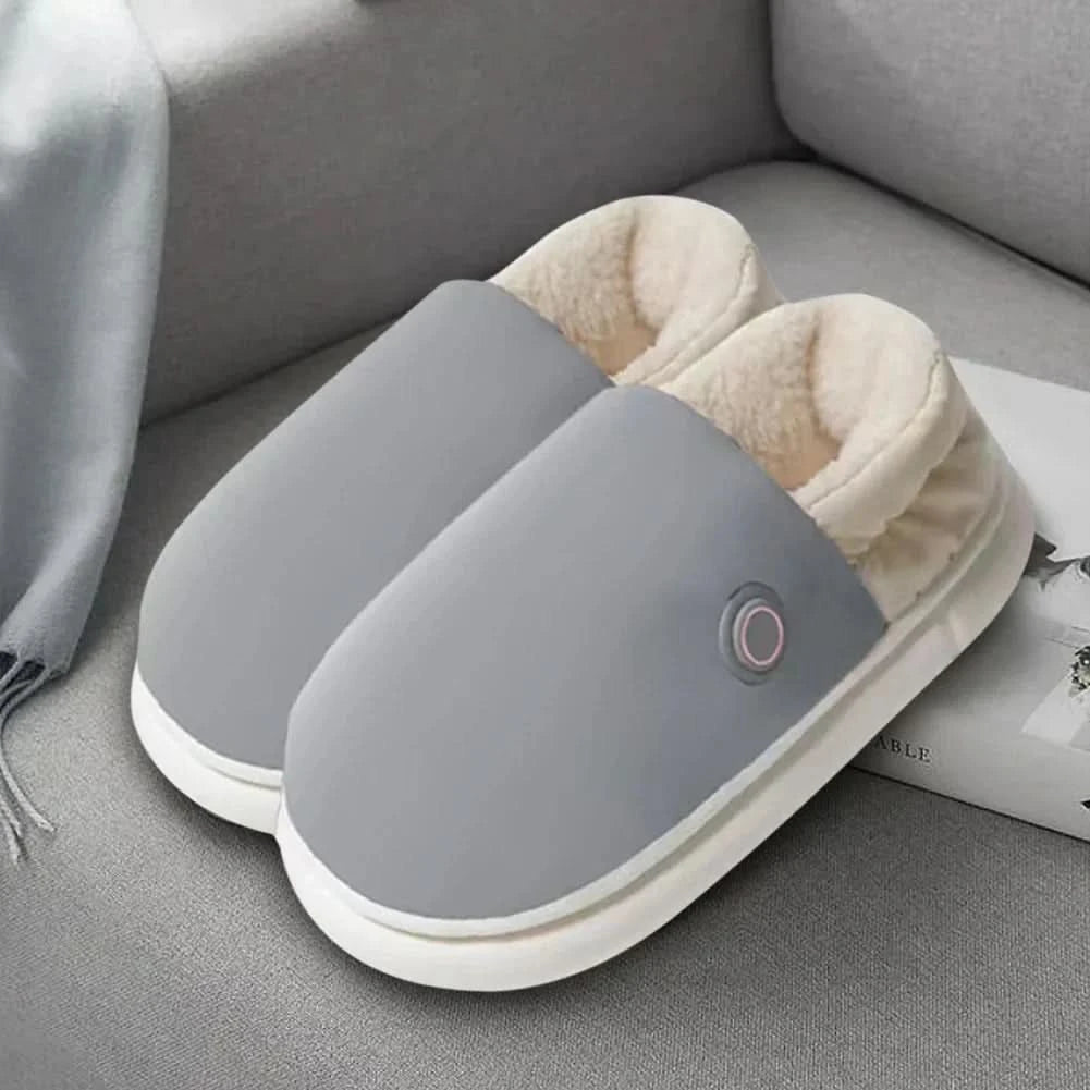 Heren en Dames Elektrische Pantoffels voor Comfortabele Warmte 1