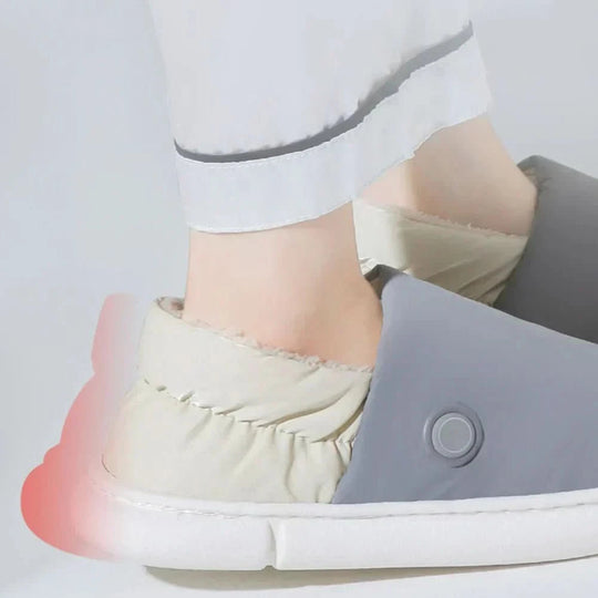 Heren en Dames Elektrische Pantoffels voor Comfortabele Warmte 4