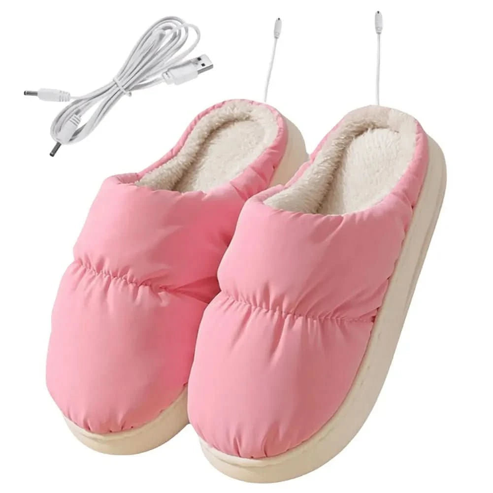 Heren en Dames Elektrische Pantoffels voor Comfortabele Warmte 6