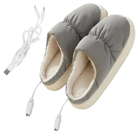 Heren en Dames Elektrische Pantoffels voor Comfortabele Warmte 7