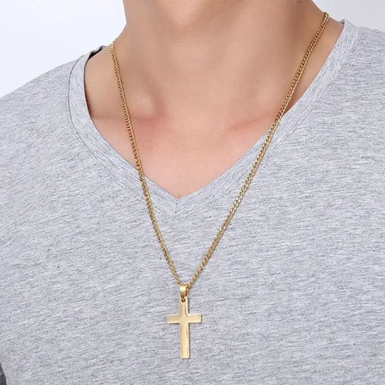 Herenketting met Klassieke Kruishanger 5