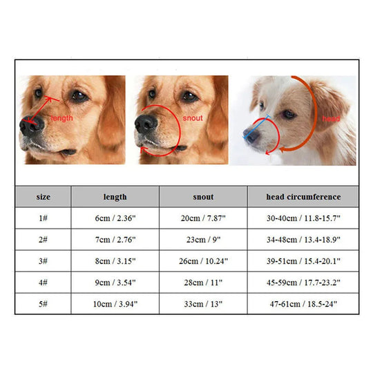 Honden Muilkorf Verstelbaar Siliconen Voor Honden - Comfortabele En Flexibele Muilkorf 4