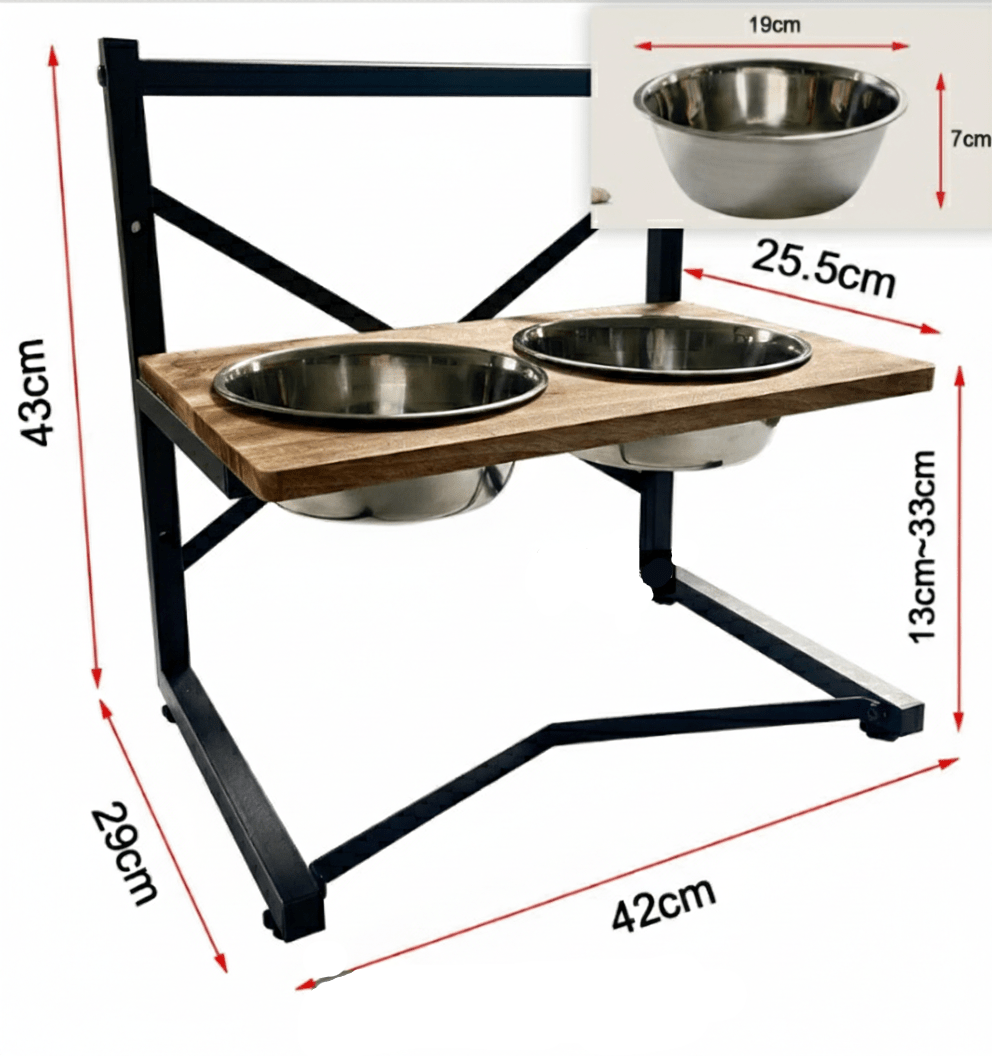Honden Voerstation Verhoogd Design 2