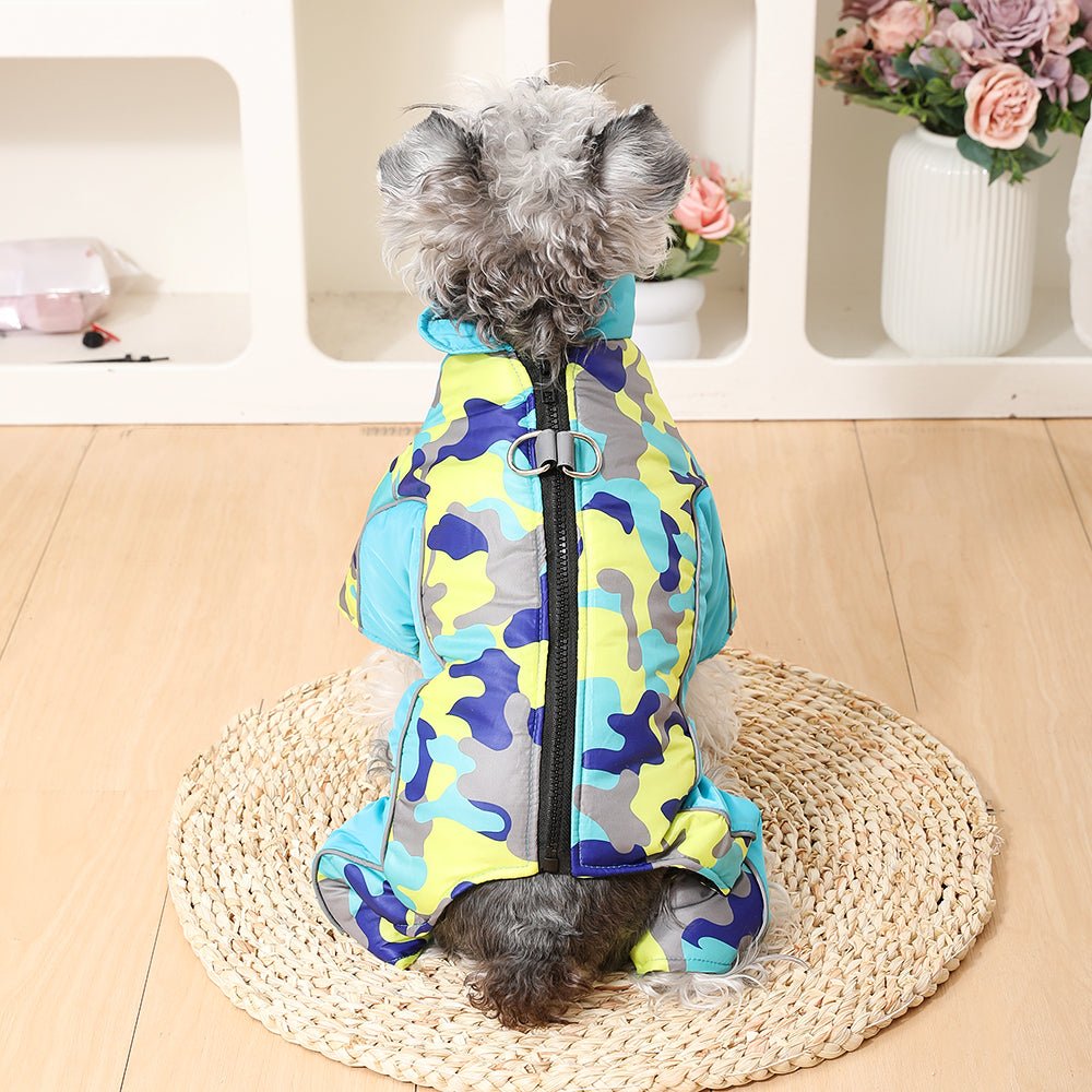 Honden Winterjas Waterdicht met Reflecterende Strepen 1
