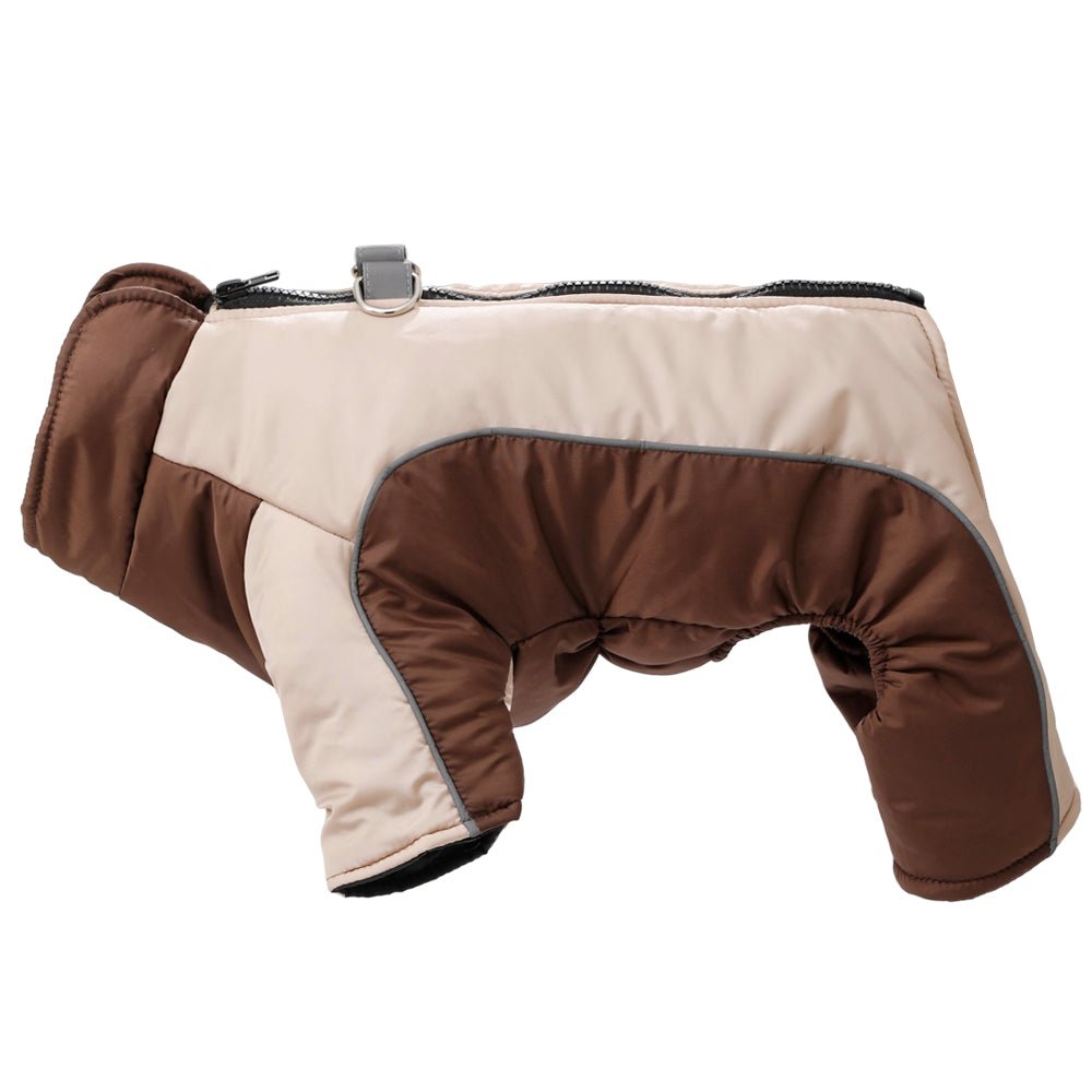 Honden Winterjas Waterdicht met Reflecterende Strepen 9