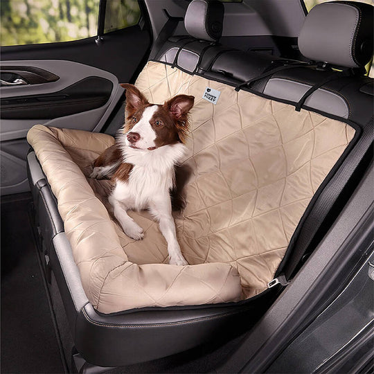 Hondenautostoelbed Comfortabel en Veilig 0