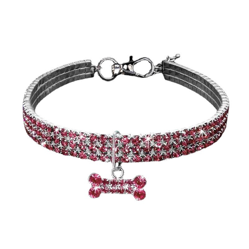 Hondenhalsband Bling It On Met Strass-Steentjes voor Luxe Look 5
