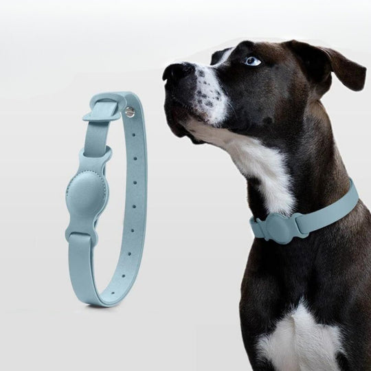 Hondenhalsband voor AirTag met Luxe Leer 5