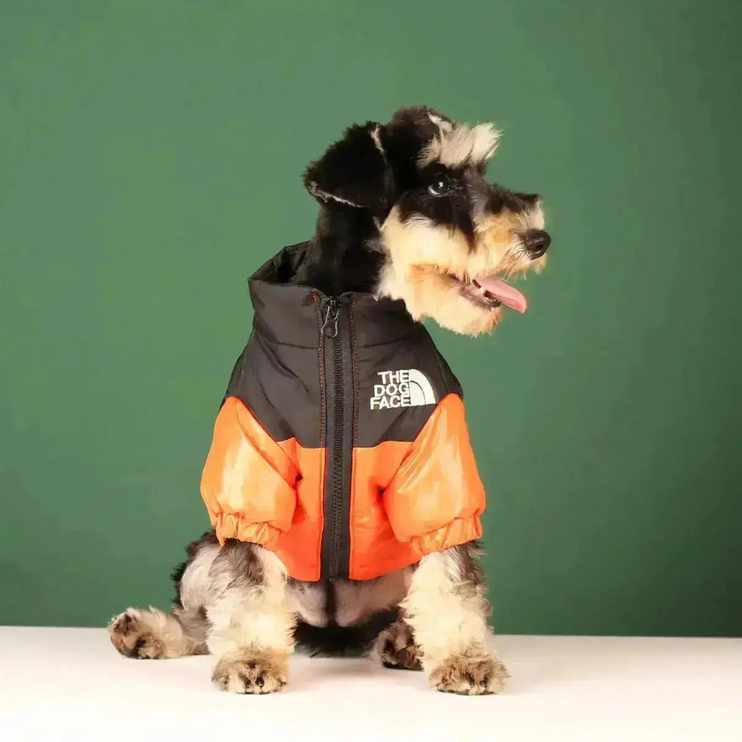 Hondenjas Winter Pufferstijl Met Rits En Trekkoord Voor Koude Dagen 8