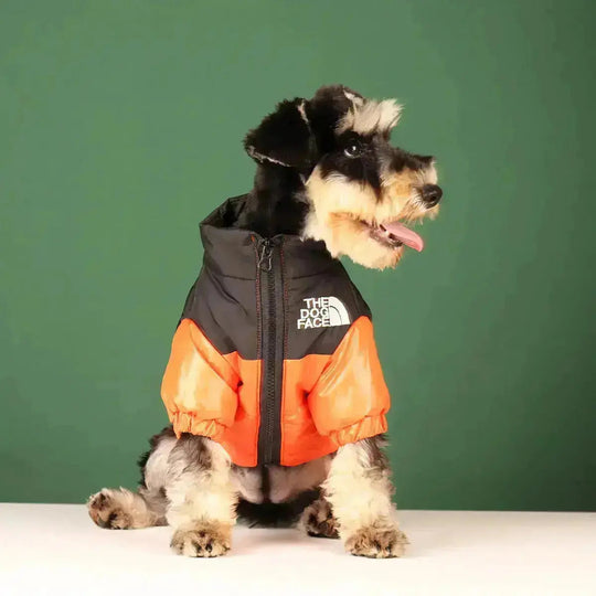 Hondenjas Winter Pufferstijl Met Rits En Trekkoord Voor Koude Dagen 8