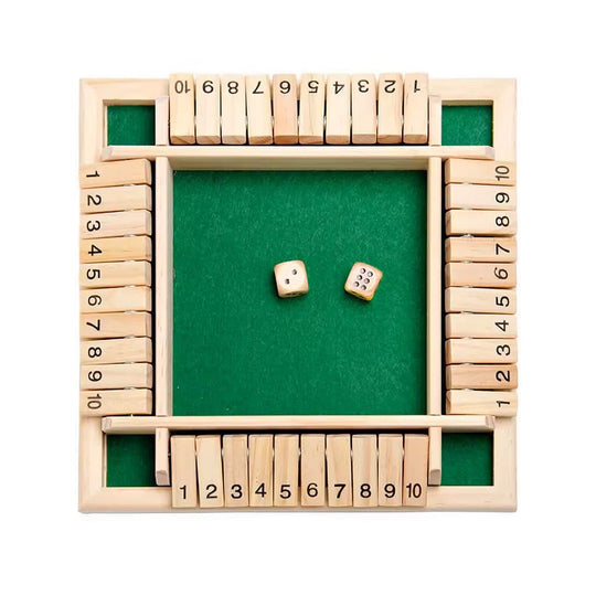 Houten Dobbelspel voor Kinderen - Montessori Getallen Avontuur 1