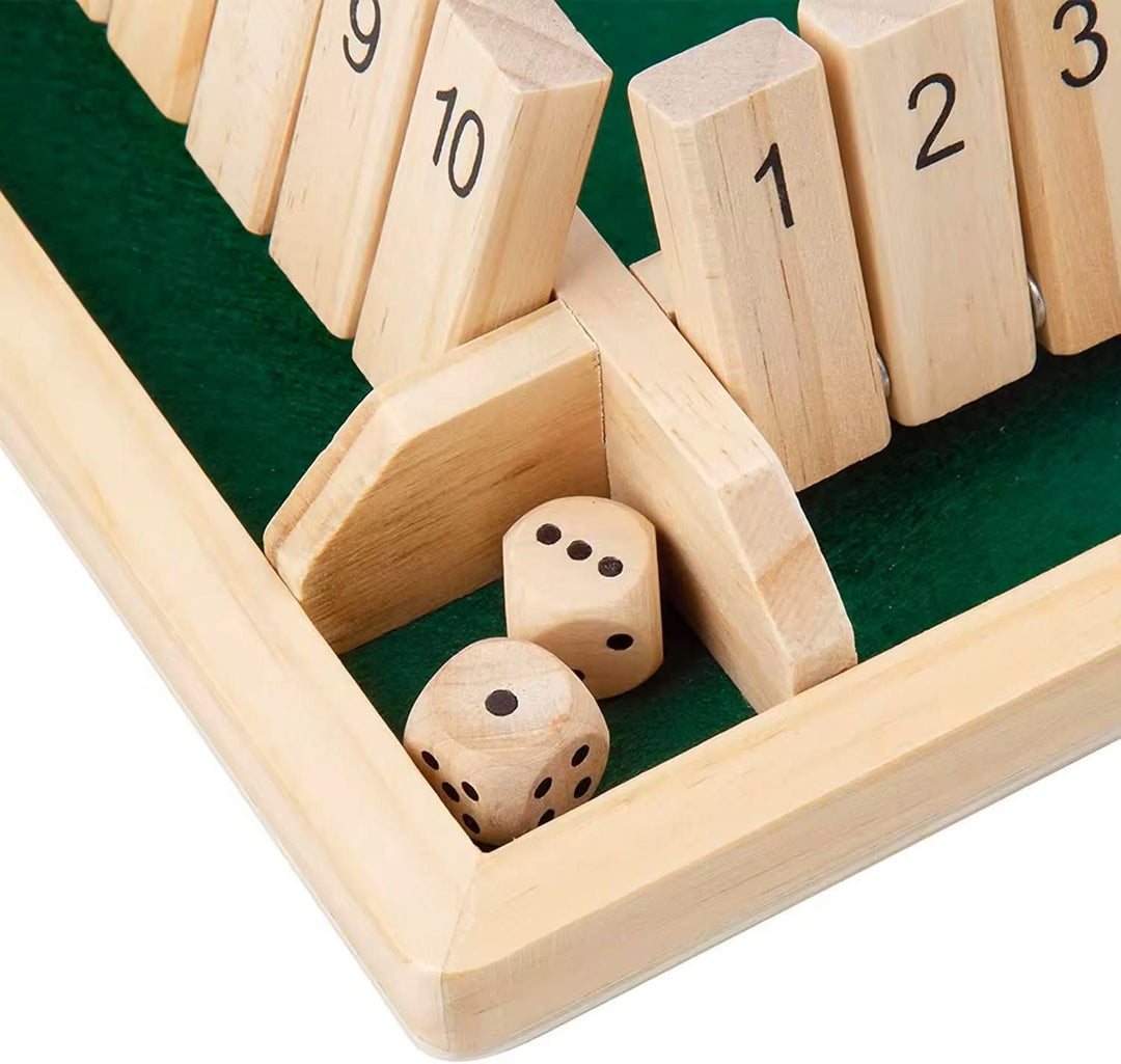 Houten Dobbelspel voor Kinderen - Montessori Getallen Avontuur 2