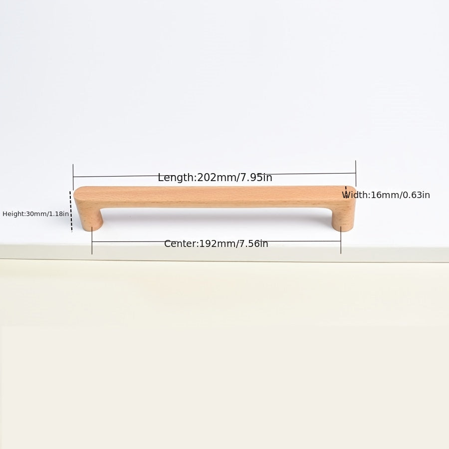 Houten Kastgrepen Modern Rustiek 8