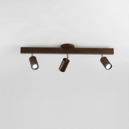 Houten LED Plafondlamp Minimalistisch Verstelbaar 17