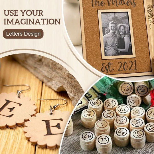 Houtgraveerset voor Creatieve Projecten 58-delig 3