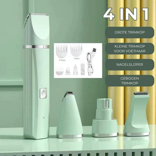 Huisdierentrimmer 4-in-1 TrimMaster Pro 0
