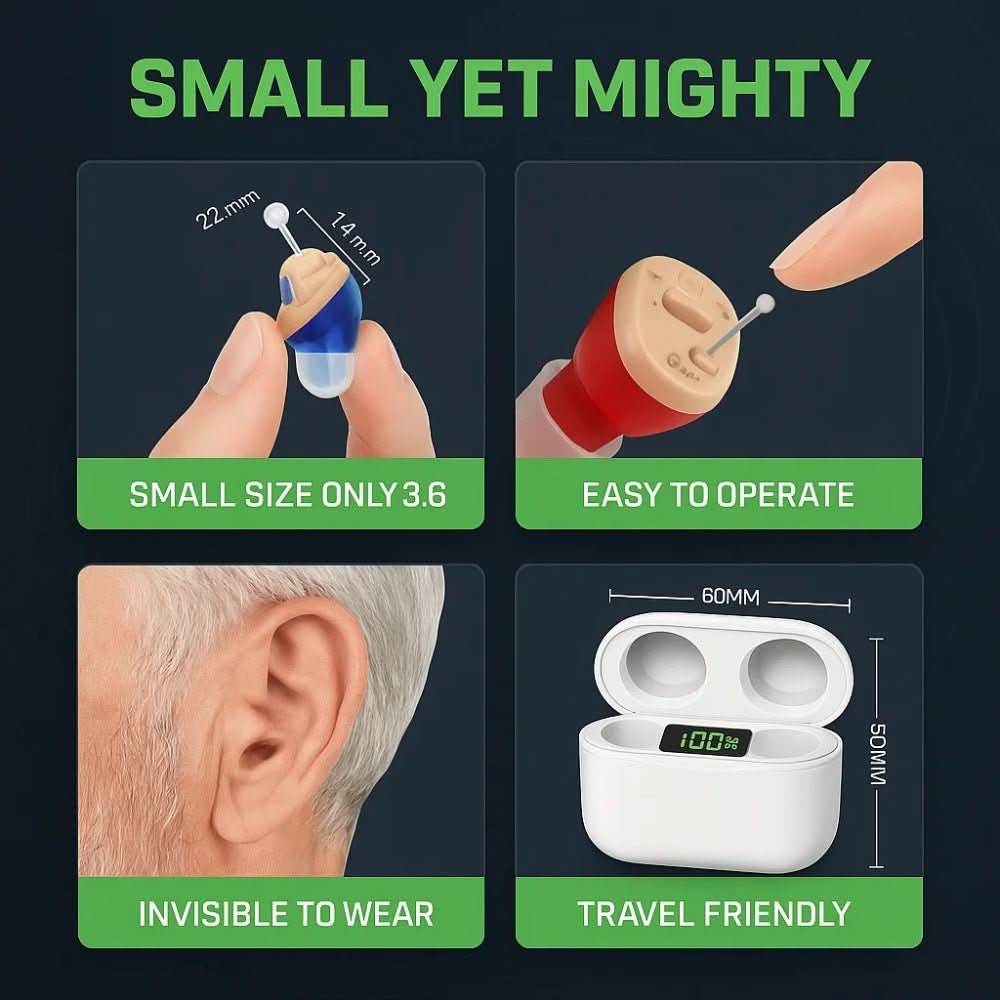In-ear Hoortoestellen Discreet en Comfortabel 6