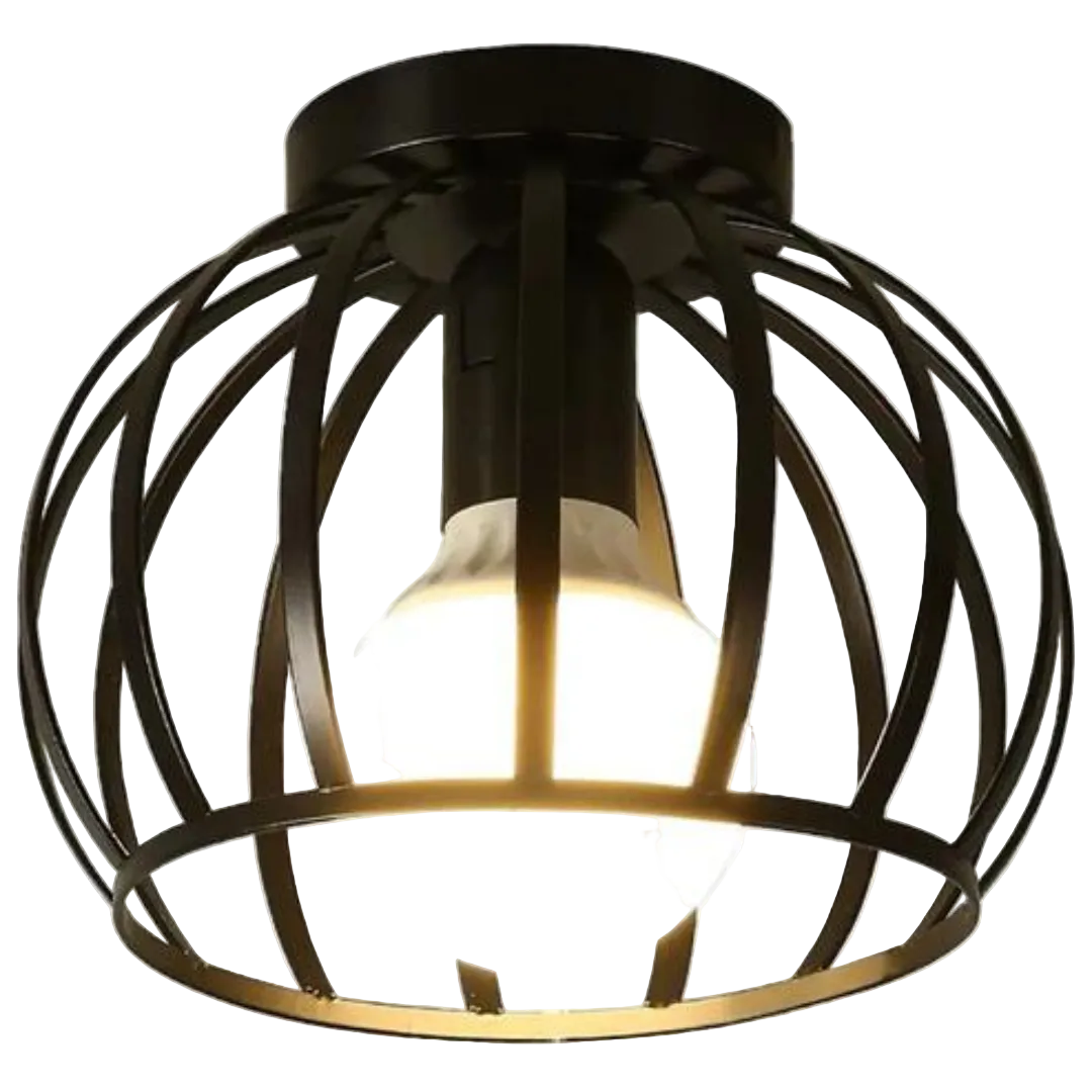 Industriële Plafondlamp Open Design 4