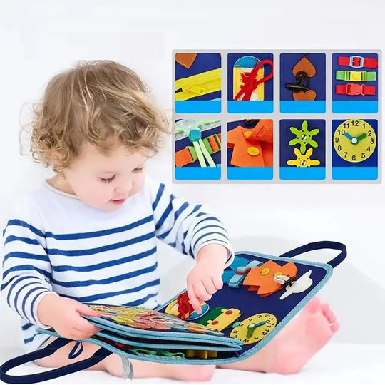 Interactief Educatief Boek voor Kinderen vanaf 1 Jaar met Motorische Activiteiten 1