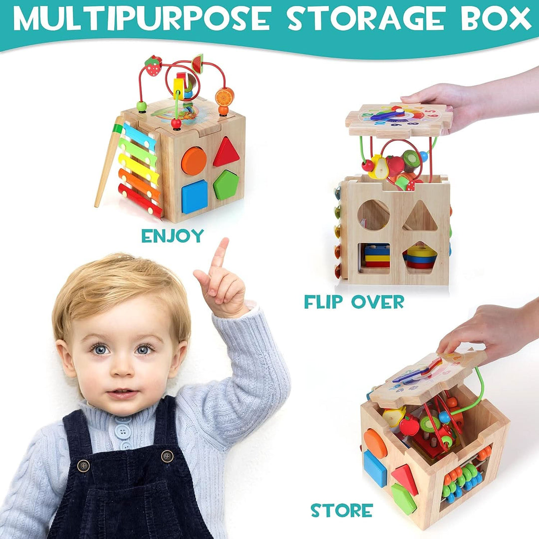 Interactieve Montessorikubus voor Peuters 8-in-1 4