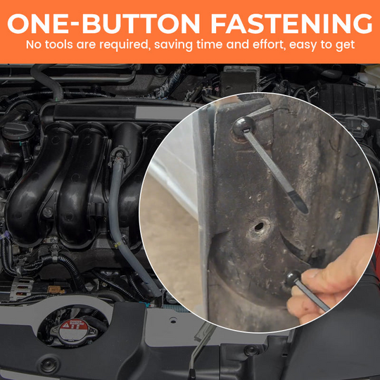 Kabelbinders voor Auto Onderhoud Gereedschapsloze Montage Set van 50 of 200 Stuks 1