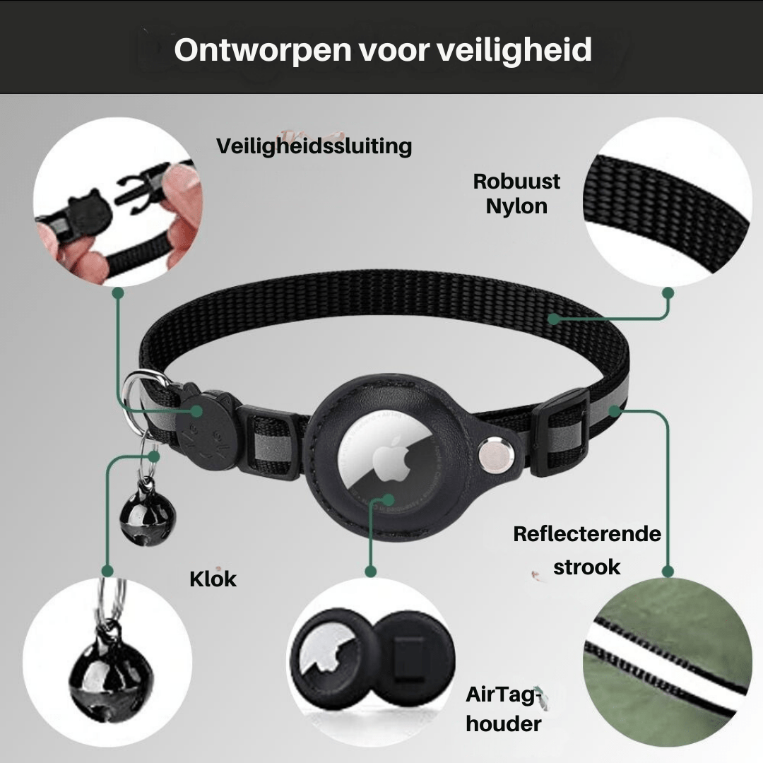 Katten GPS-trackerhalsband voor Veiligheid en Zichtbaarheid 4
