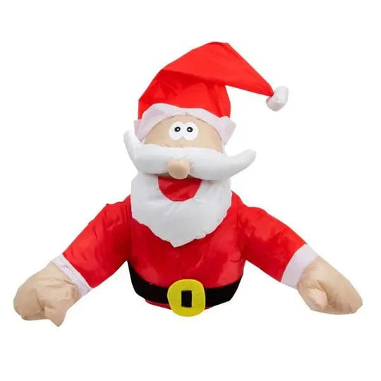 Kerstdecoratie Geluidsgeactiveerde Kerstraamscène met Beweging en Licht 7
