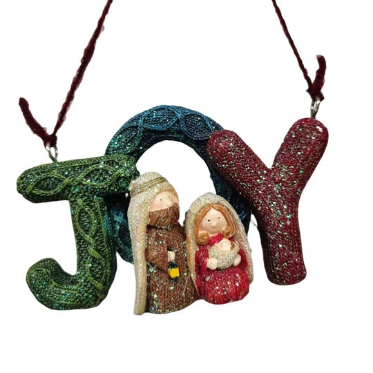 Kerstdecoratie Heilige Familie Handgemaakt Beeld 11