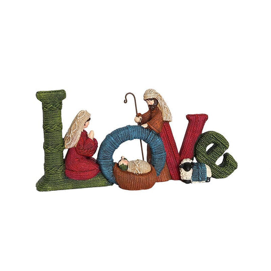 Kerstdecoratie Heilige Familie Handgemaakt Beeld 12