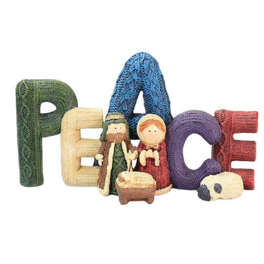 Kerstdecoratie Heilige Familie Handgemaakt Beeld 15