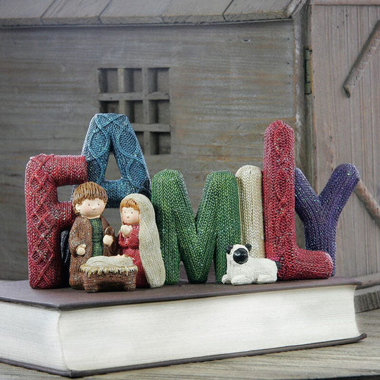 Kerstdecoratie Heilige Familie Handgemaakt Beeld 4