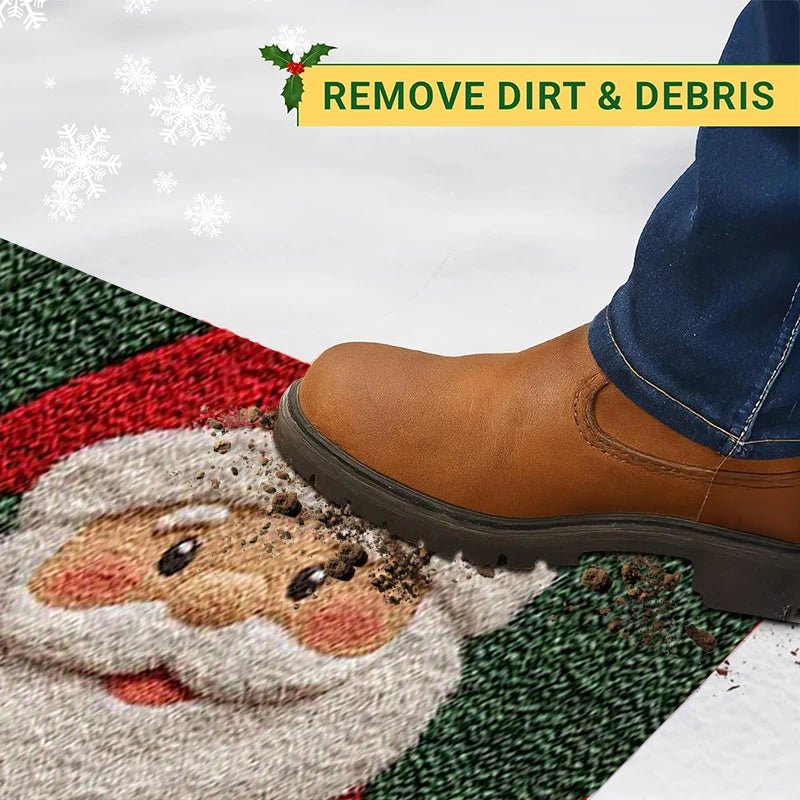 Kerstdeurmat Decoratief met Vrolijk Ontwerp 3